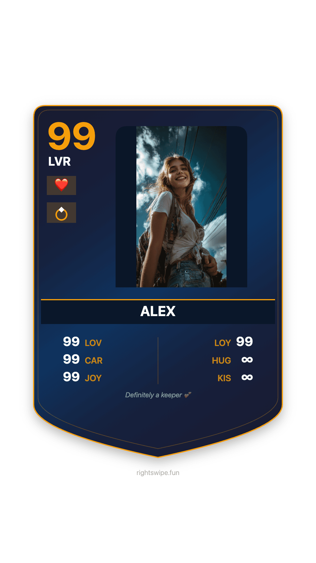 Player Card preview